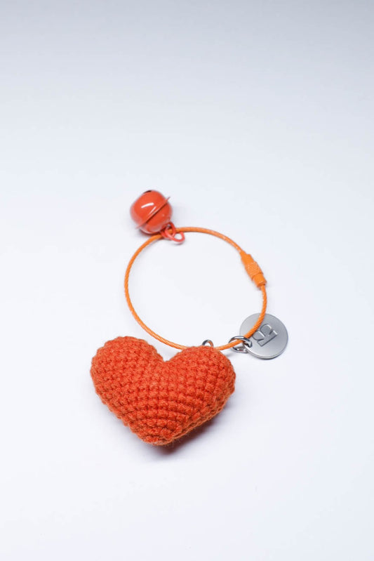 CHARMS - ORANGE HEART