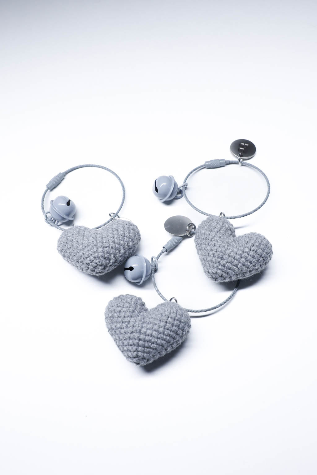 CHARMS - GREY HEART